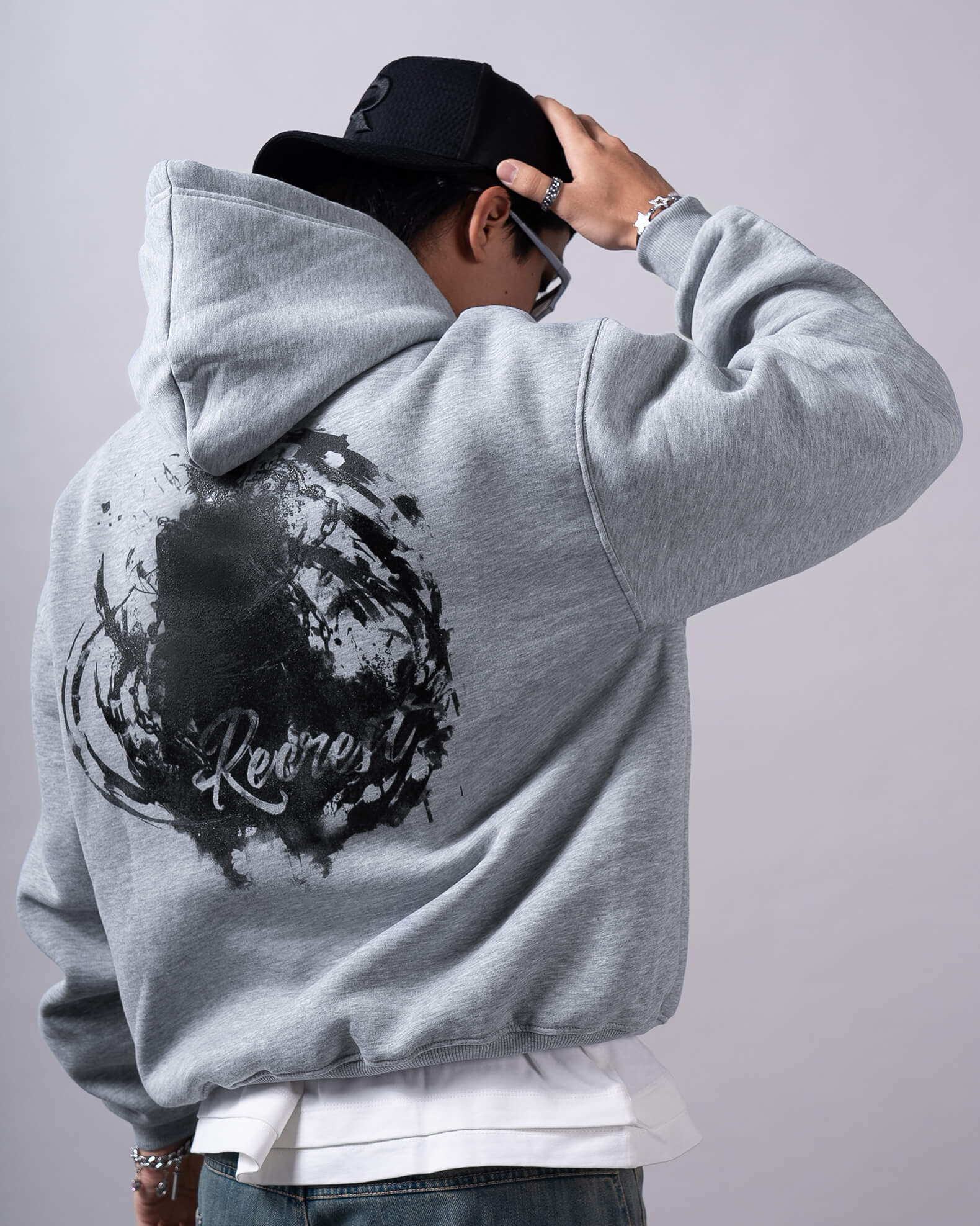 R:Core Hoodie Grey