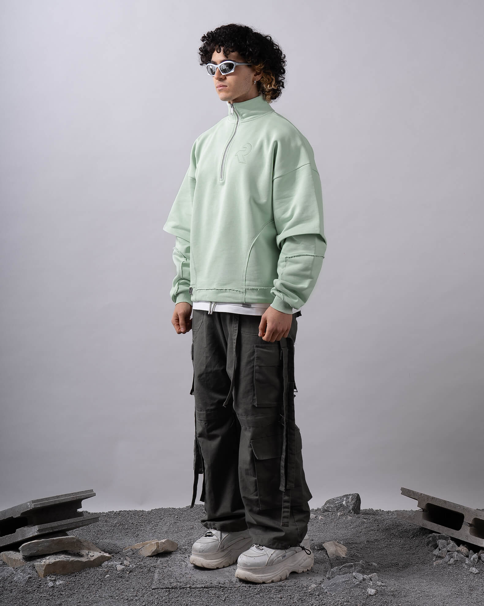 Sage Half-Zip V1
