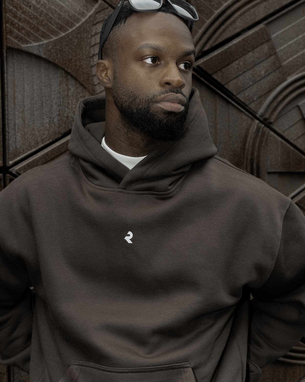 Recrest Basic Brown Hoodie