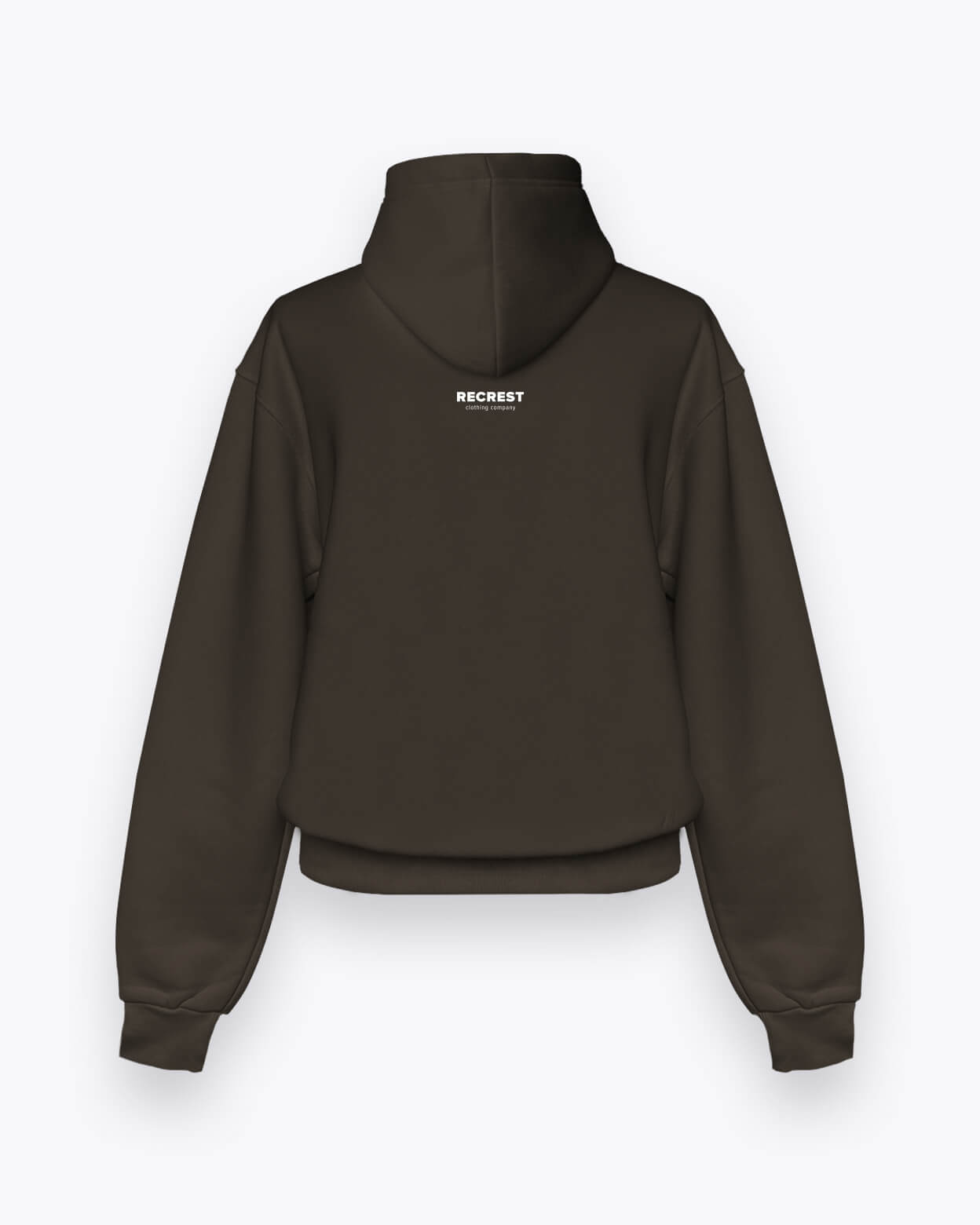Recrest Basic Brown Hoodie