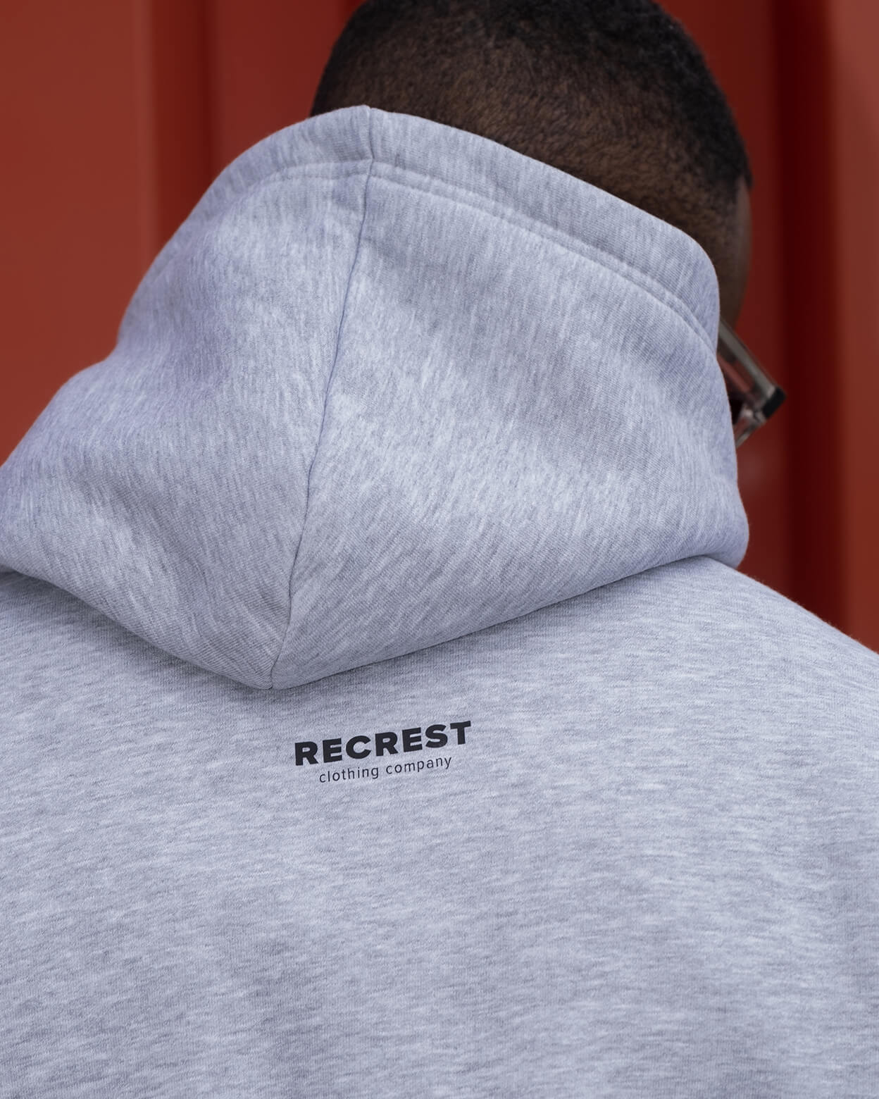 Recrest Basic Grey Hoodie