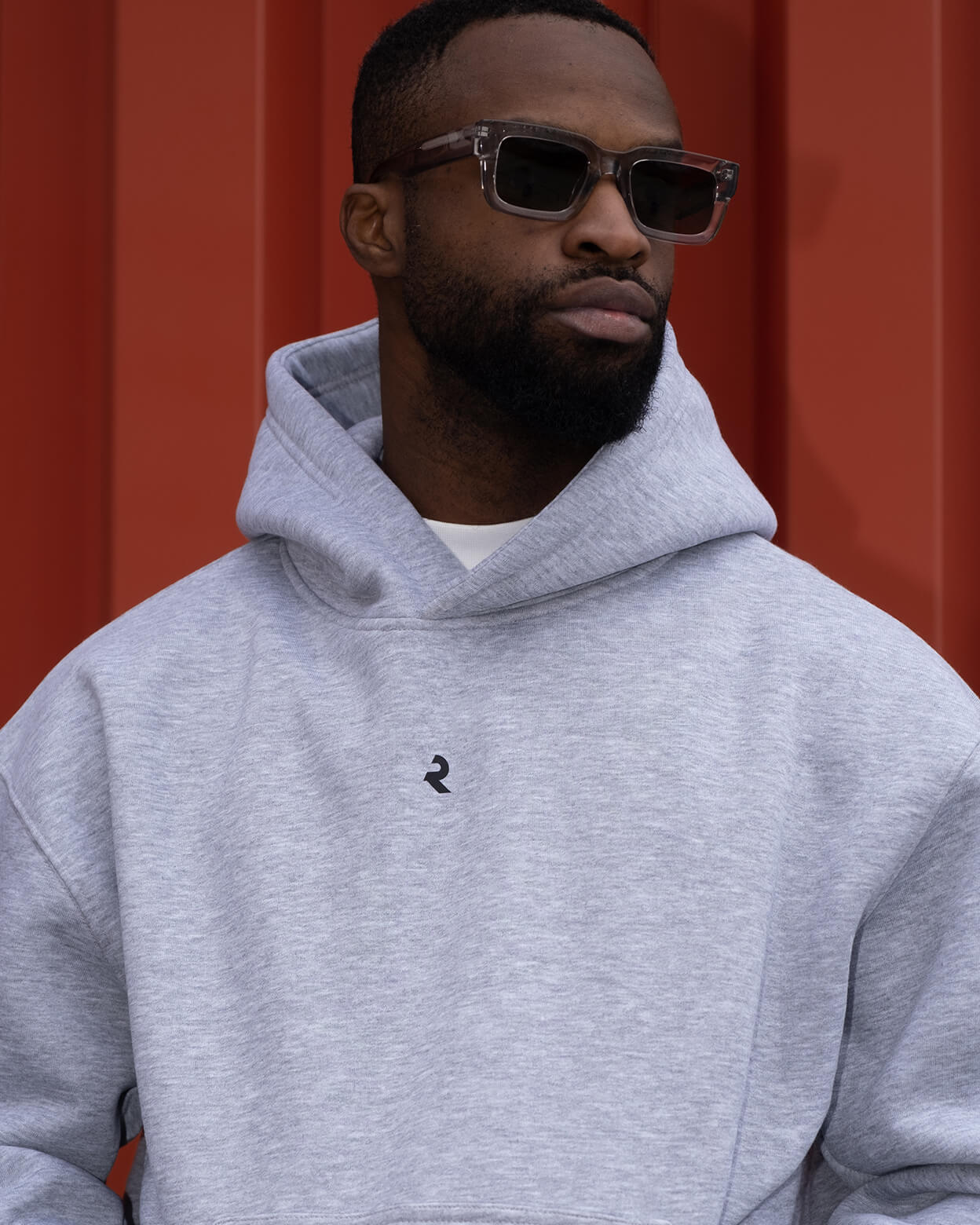 Recrest Basic Grey Hoodie