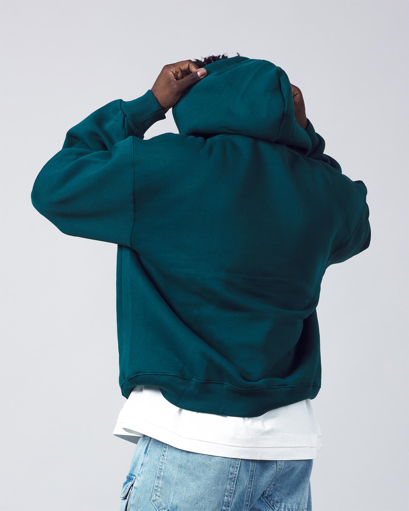 R:Core Hoodie Pine Green