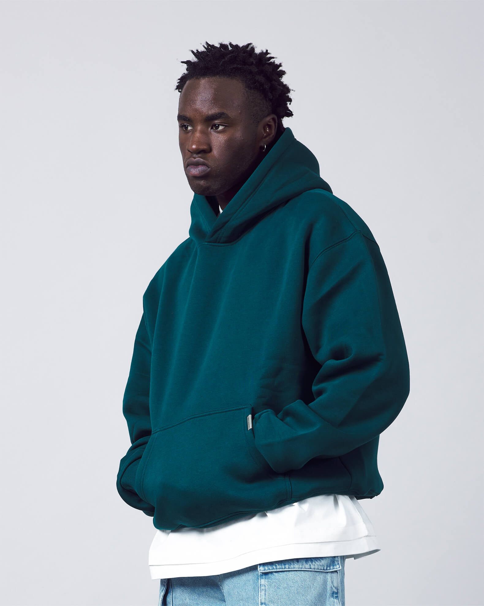 R:Core Hoodie Pine Green