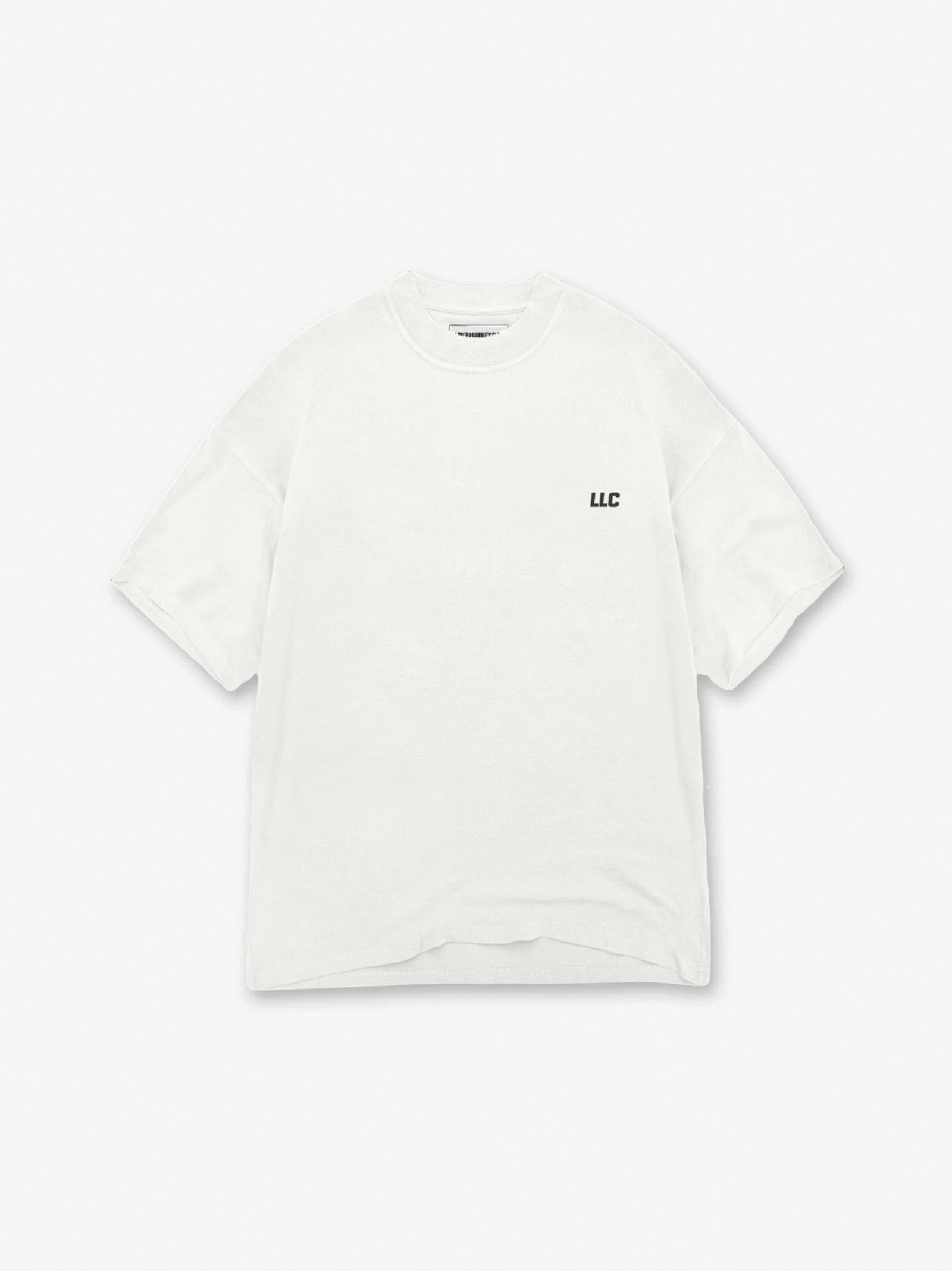 LLC CLUB T-SHIRT - WHITE
